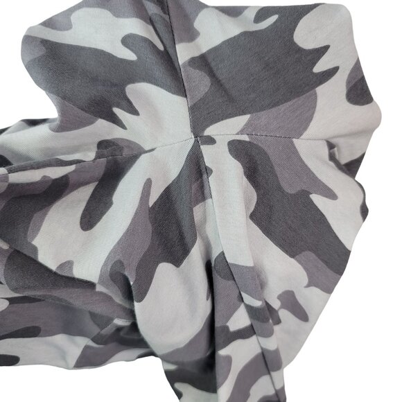 2/$15 SO Camo Leggings Gray Size 10 Large Full Length Pull On Favorite Hi-Rise - Picture 5 of 7